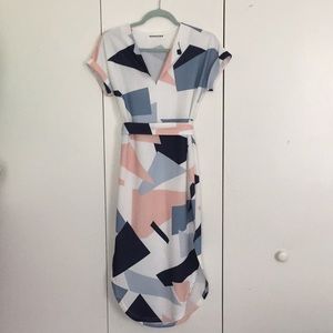 NWOT geometric summer dress